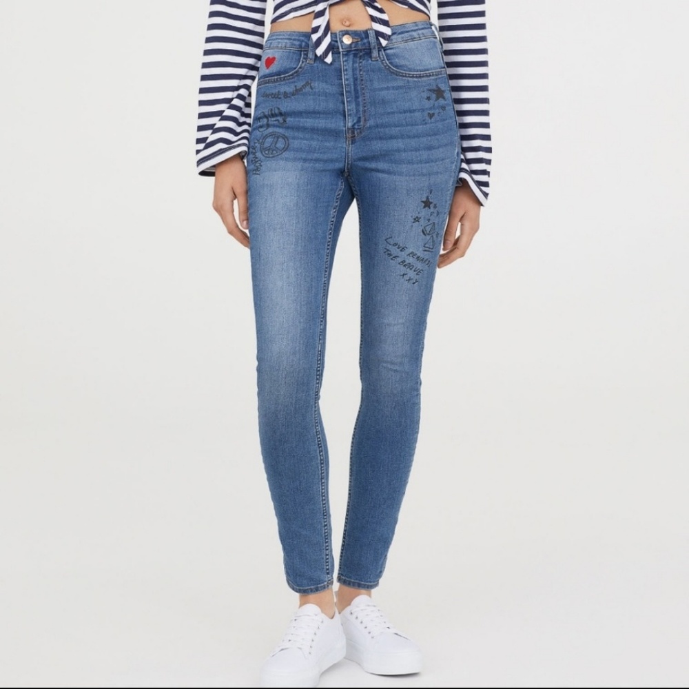 Divided skinny jeans